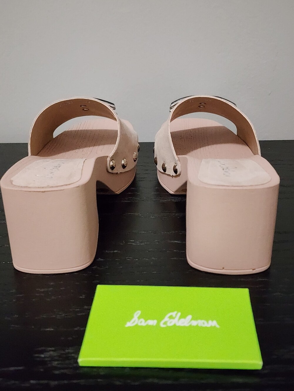 Sam Edelman Francina Platform Slide Pale Pink - Picture 3 of 6